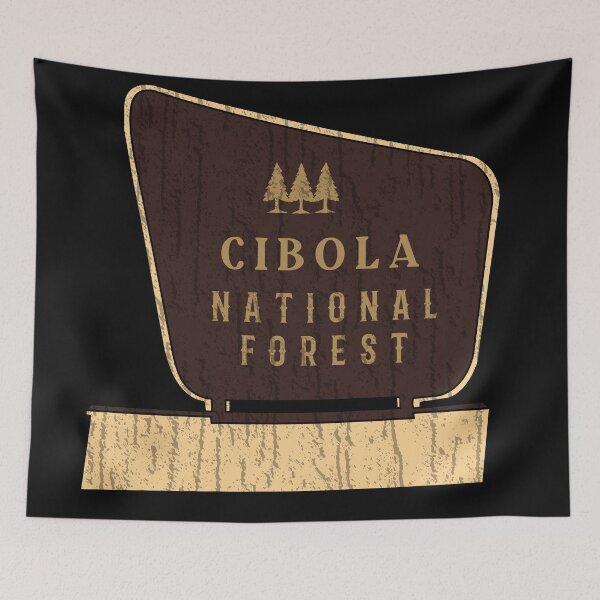 Item preview, Cibola National Forest designed and sold by graphic-map.