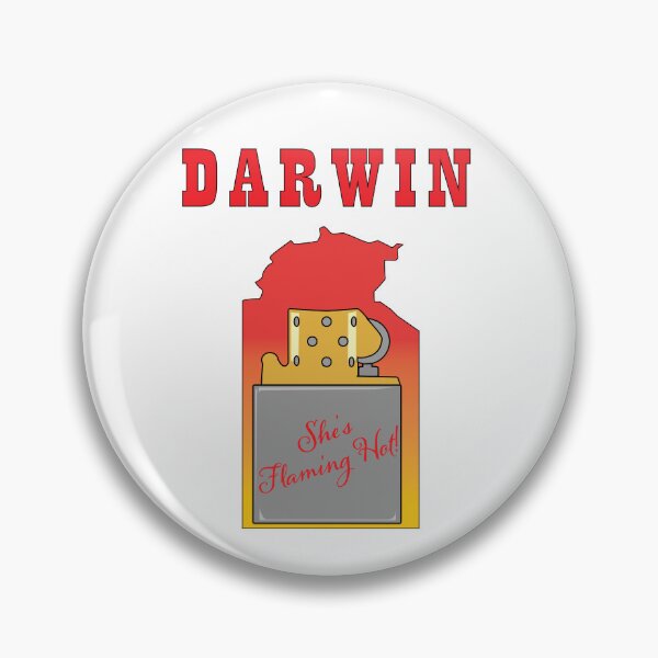 Item preview, Darwin She's Flaming Hot designed and sold by pizzandchips.