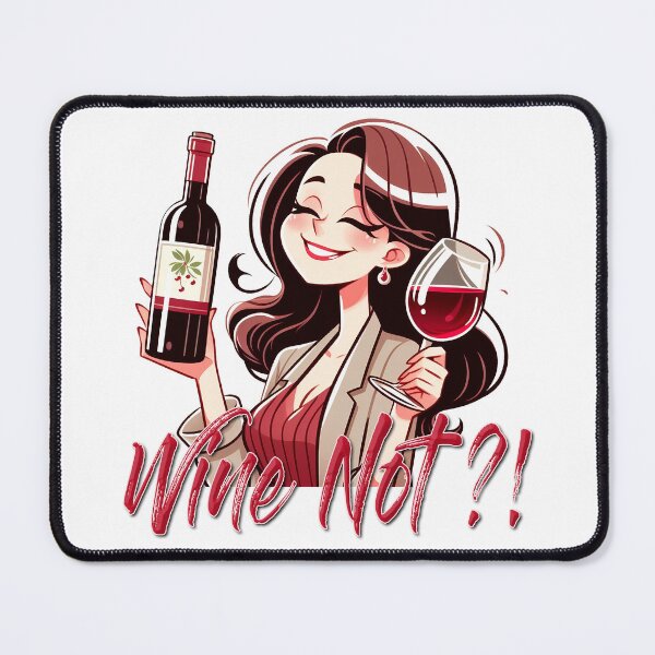 Item preview, Wine Not!? designed and sold by Black Sands Art.