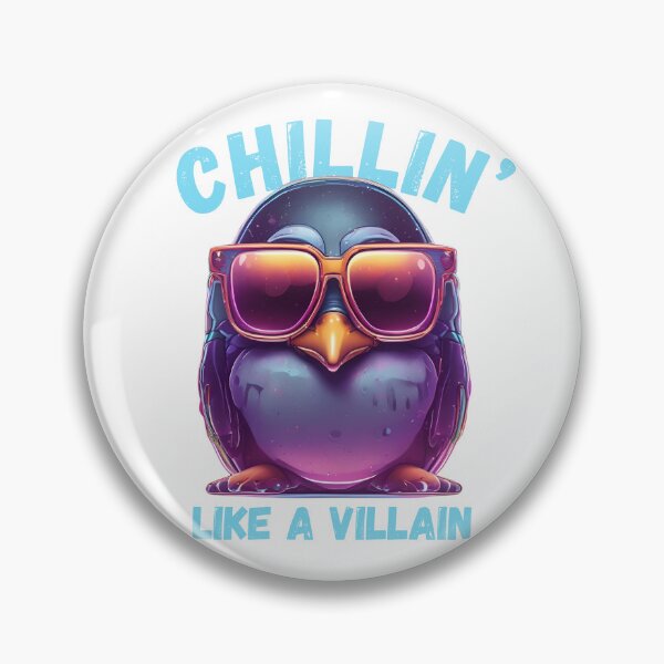Item preview, Penguin Chillin’ Like a Villain designed and sold by pUNKnown.