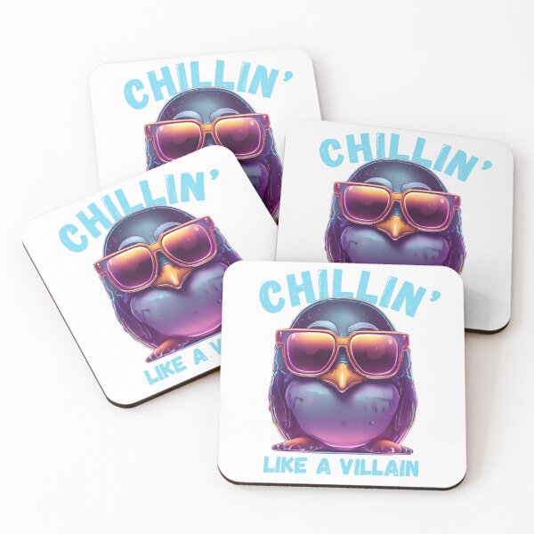 Item preview, Penguin Chillin’ Like a Villain designed and sold by pUNKnown.