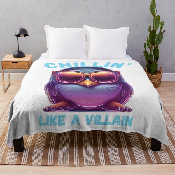 Item preview, Penguin Chillin’ Like a Villain designed and sold by pUNKnown.