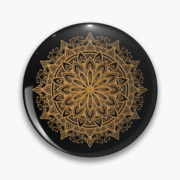 Item preview, Wonderful Golden Mandala designed and sold by Pouyanpro.