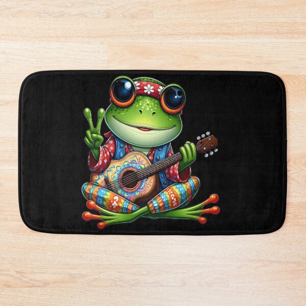 Item preview, Cute Guitar Frog  designed and sold by GrowDrak.