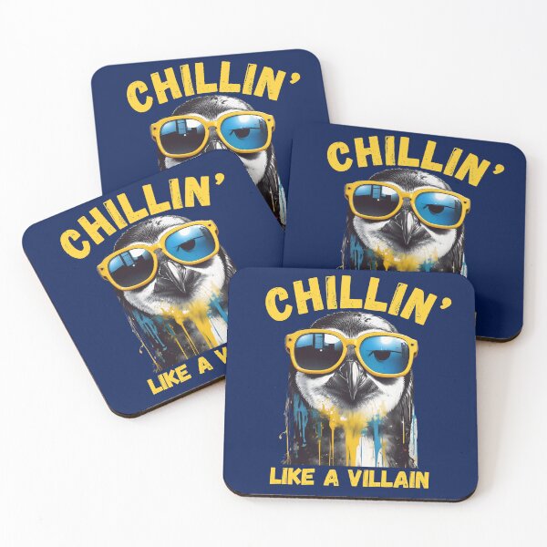 Item preview, Penguin Chillin’ Like a Villain designed and sold by pUNKnown.