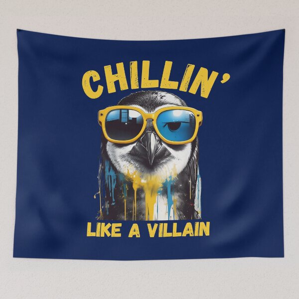 Item preview, Penguin Chillin’ Like a Villain designed and sold by pUNKnown.