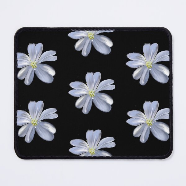 Item preview, Mouse Ear Chickweed Black Background designed and sold by Tera Spendlove.