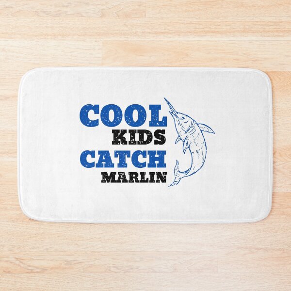 Item preview, Marlin Fishing Cool Kids Catch Marlin Vintage Black designed and sold by kapsell.