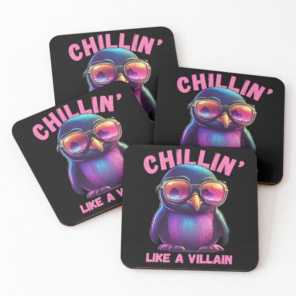 Item preview, Penguin Chillin’ Like a Villain designed and sold by pUNKnown.