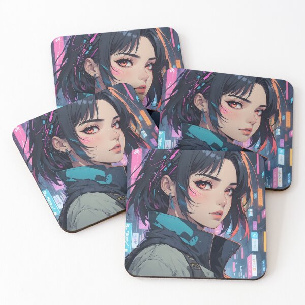 Item preview, Cyberpunk Anime Girl designed and sold by papi1998.