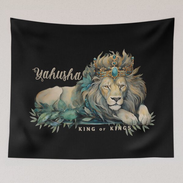Item preview, Yahusha Jesus - King of Kings - Christian Hebrew designed and sold by Narrow-Path.
