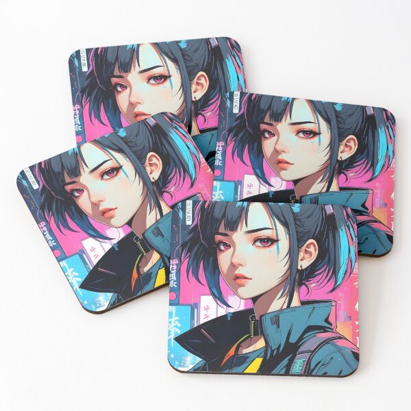Item preview, Cyberpunk Anime Girl designed and sold by papi1998.