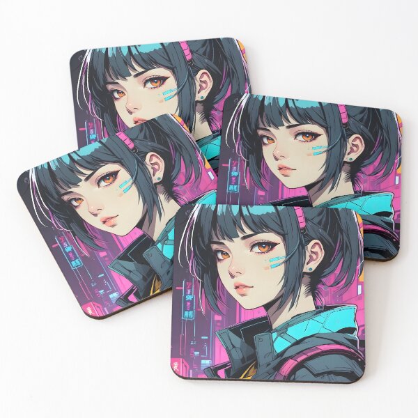 Item preview, Cyberpunk Anime Girl designed and sold by papi1998.