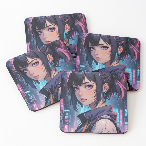 Item preview, Cyberpunk Anime Girl designed and sold by papi1998.