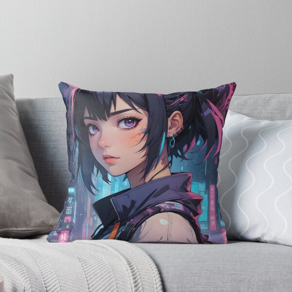 Item preview, Cyberpunk Anime Girl designed and sold by papi1998.