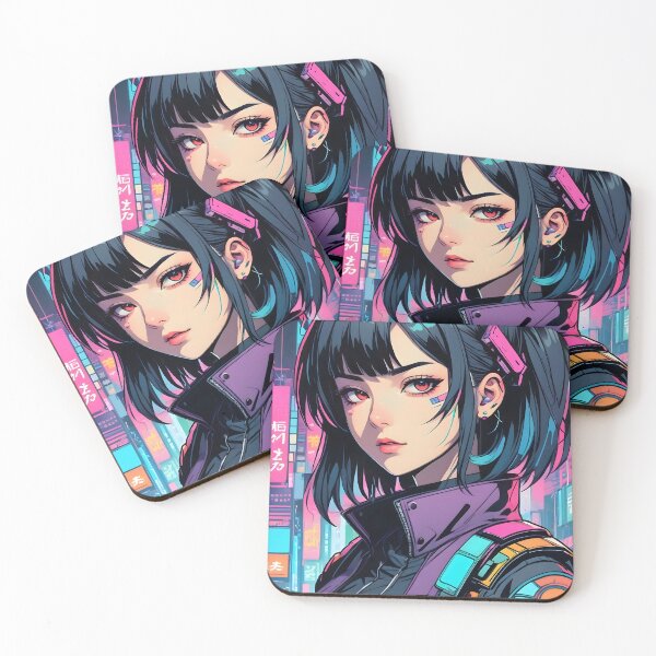 Item preview, Cyberpunk Anime Girl designed and sold by papi1998.