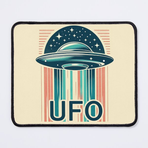 Item preview, UFO (Retro) V.4 designed and sold by Bubble-Boris.