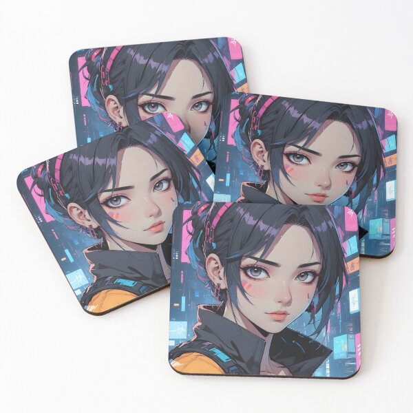 Item preview, Cyberpunk Anime Girl designed and sold by papi1998.