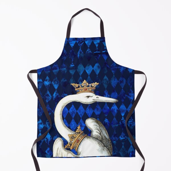 Item preview, Medieval Royal Swan with Crowns designed and sold by Pixelchicken.