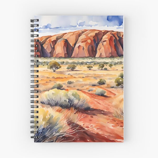 Item preview, Uluru (Ayer's Rock) Australia - Watercolour Style designed and sold by Country-Artist.