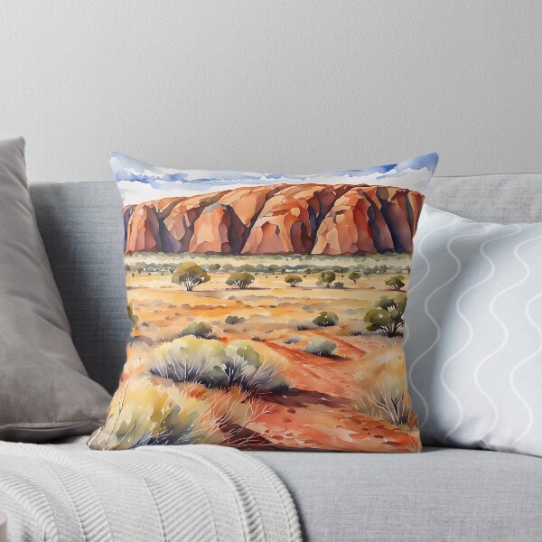 Item preview, Uluru (Ayer's Rock) Australia - Watercolour Style designed and sold by Country-Artist.