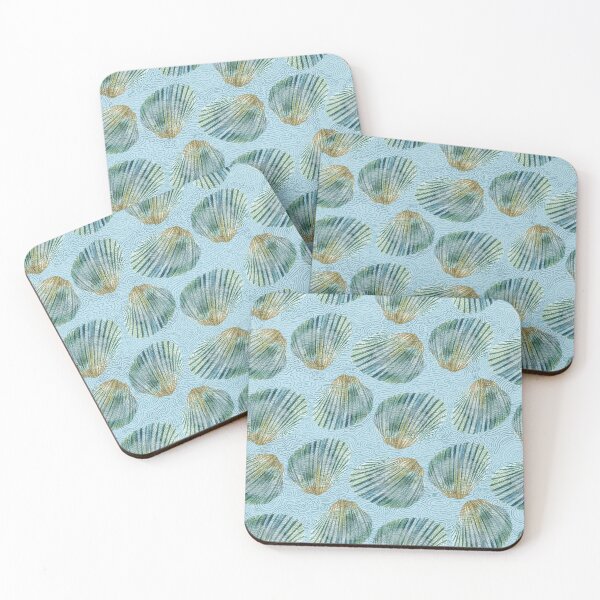 Item preview, Seashell Beach Waves designed and sold by Sketchbook Designs.