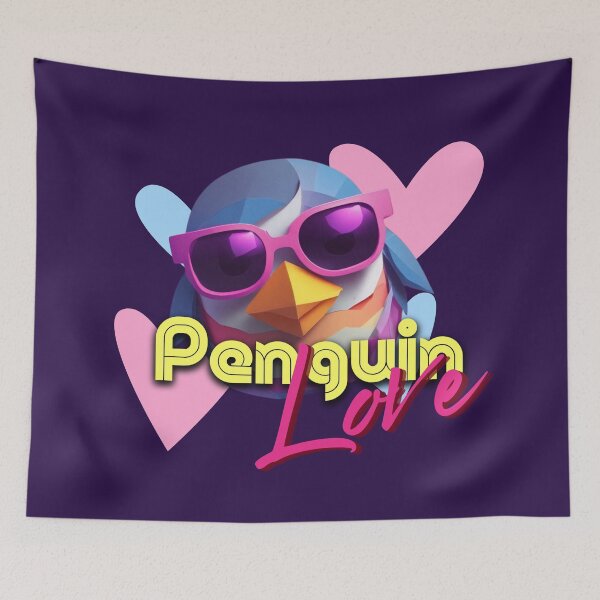 Item preview, Penguin Love designed and sold by pUNKnown.
