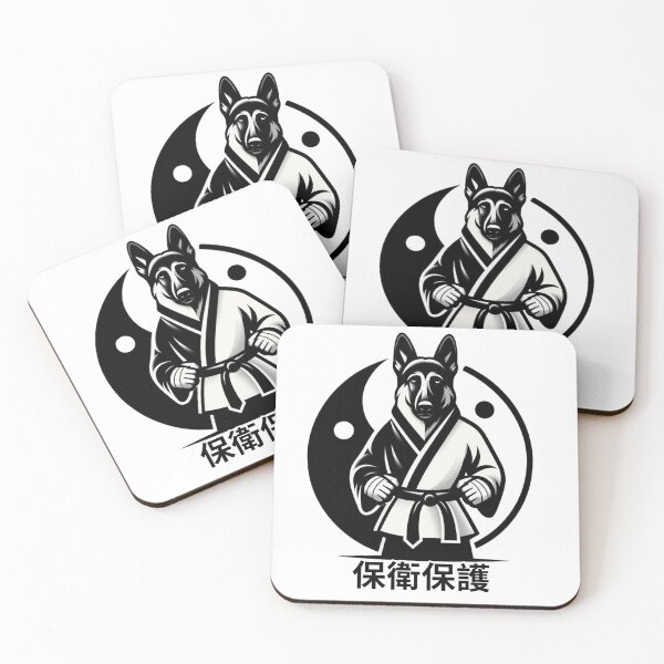 Item preview, German Shepherd Kung Fu Training designed and sold by silklotus.