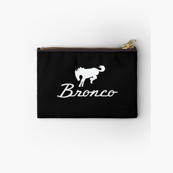 Item preview, Classic White Bronco Logo designed and sold by SusanaRowe.