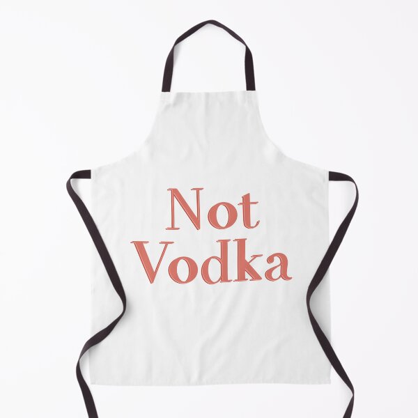 Item preview, Not vodka in pink text designed and sold by pinkyfish1010.