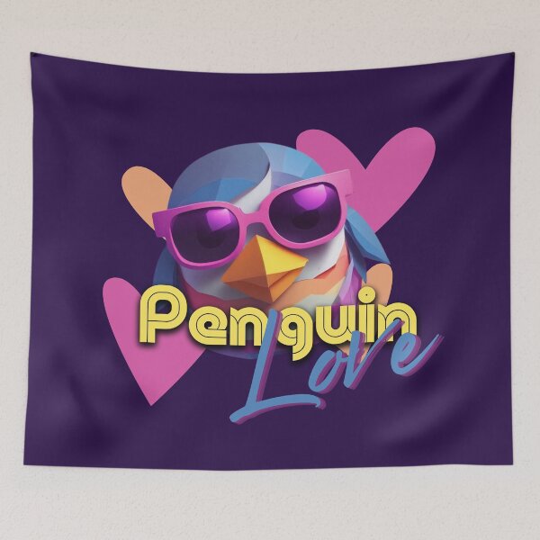 Item preview, Penguin Love designed and sold by pUNKnown.