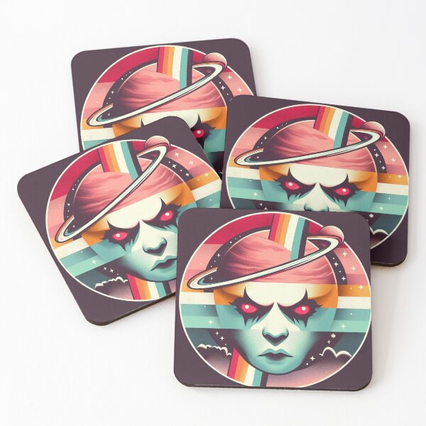Item preview, Planet face (Retro)  designed and sold by Bubble-Boris.