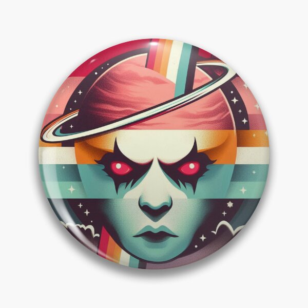 Item preview, Planet face (Retro)  designed and sold by Bubble-Boris.