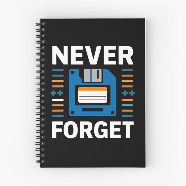 Item preview, Never Forget - Floppy Disc - Funny IT designed and sold by SloganArtist.