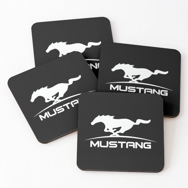 Item preview, Best In White Mustang Logo designed and sold by SusanaRowe.