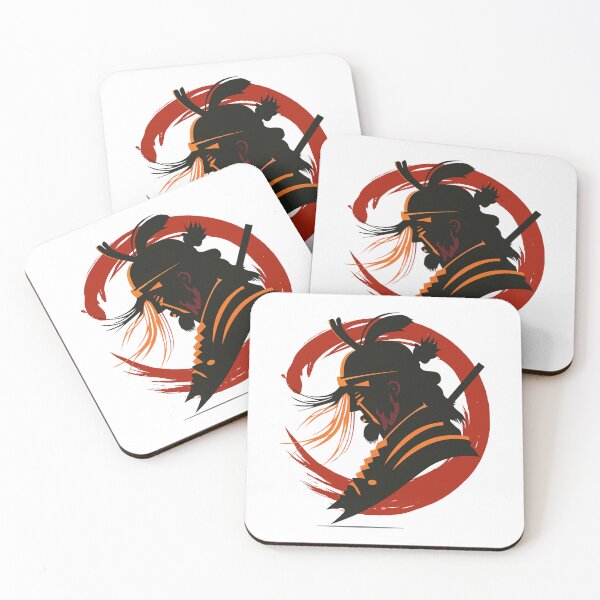 Item preview, A Samurai Silhouette in Minimalist Majesty designed and sold by yuki-hana.