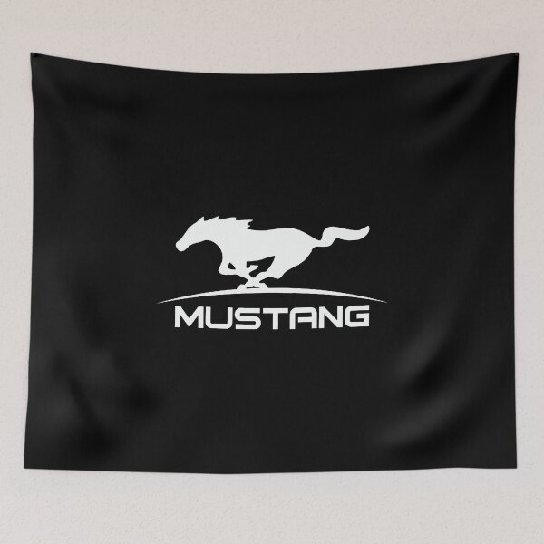 Item preview, Best In White Mustang Logo designed and sold by SusanaRowe.