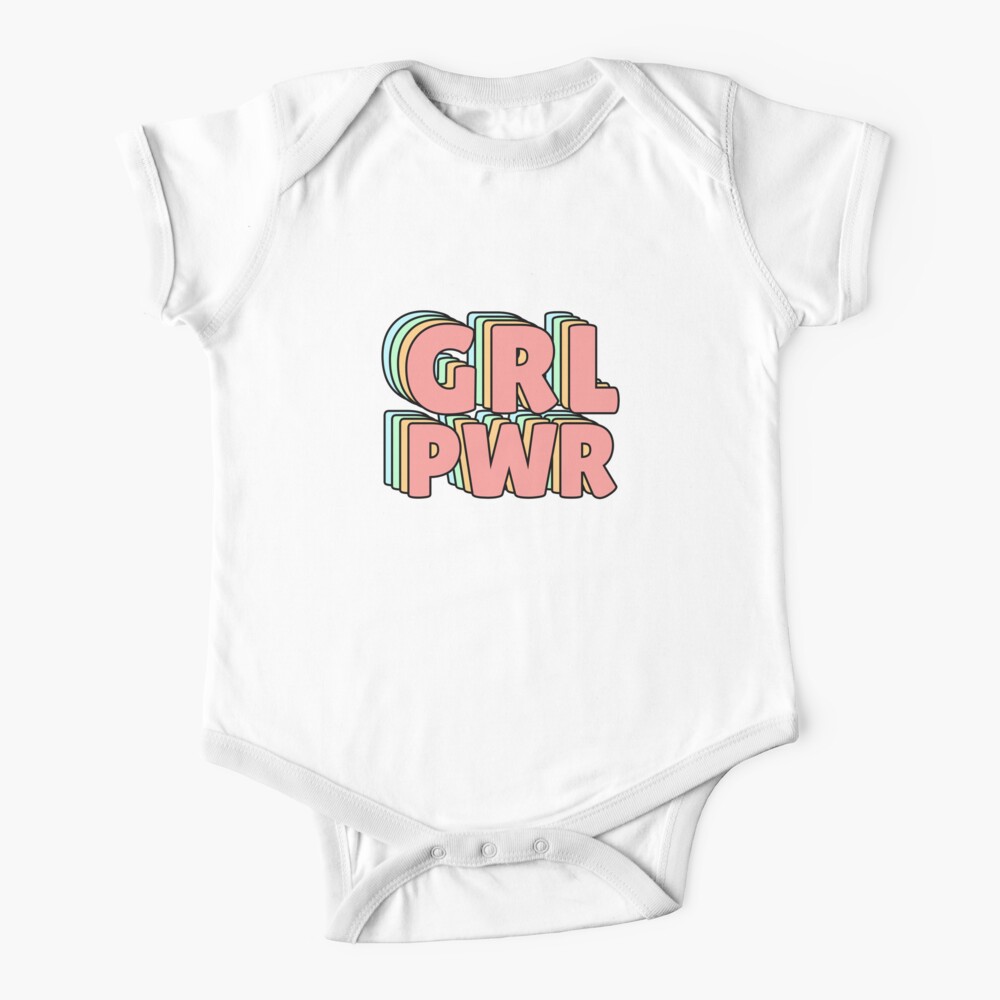 GRL PWR Pastel Baby One-Piece