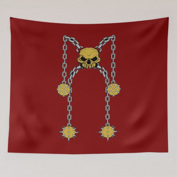 Item preview, Chained Jolly Roger (Long, Maroon) designed and sold by MurpheusTech.