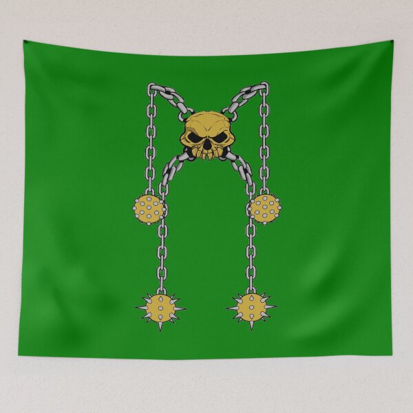 Item preview, Chained Jolly Roger (Long, Green) designed and sold by MurpheusTech.