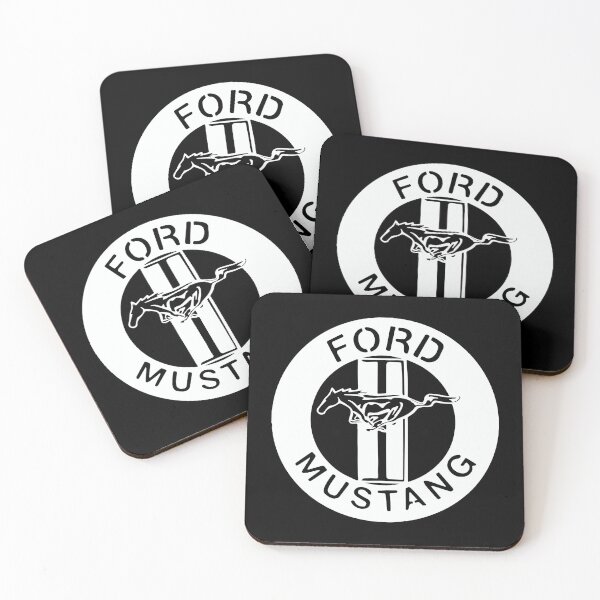 Item preview, Classic Vintage White Mustang Logo designed and sold by SusanaRowe.