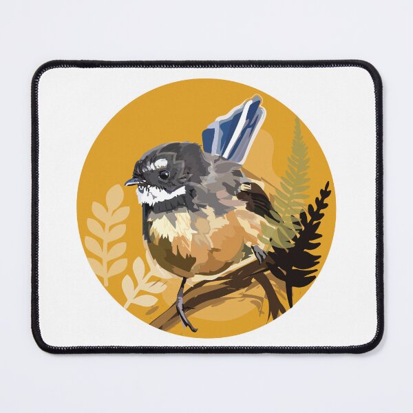 Item preview, NZ Fantail Piwakawaka designed and sold by littleanimalss.