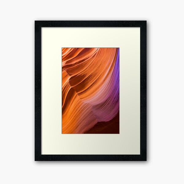 Antelope Canyon 8 Framed Art Print