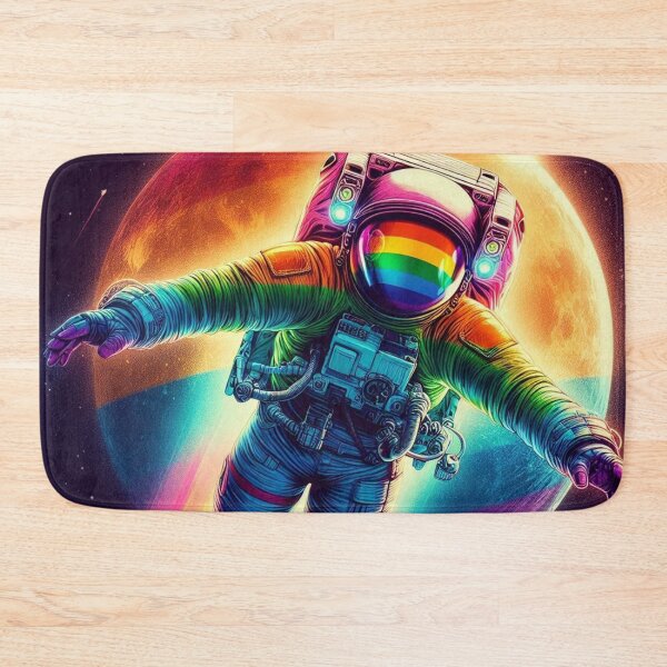 Item preview, Rainbow Astronaut designed and sold by CailaStyle.