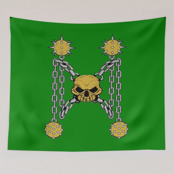 Item preview, Chained Jolly Roger (Short, Green) designed and sold by MurpheusTech.