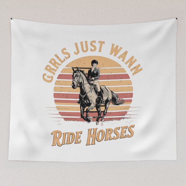 Item preview, Vintage Equestrian Sunset designed and sold by MyNiceDesigns.