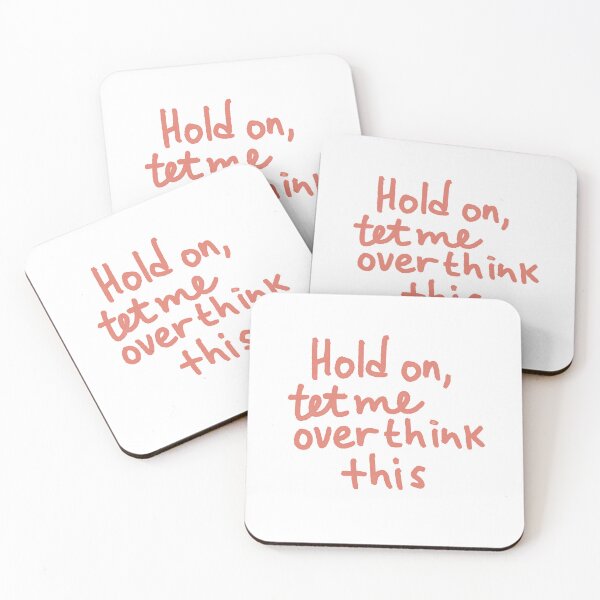 Item preview, Let me overthink think this designed and sold by pinkyfish1010.