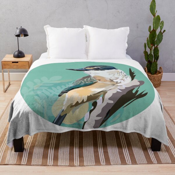 Item preview, NZ Kingfisher Kotare designed and sold by littleanimalss.