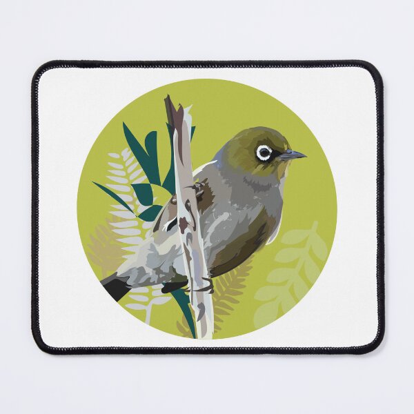Item preview, NZ Silvereye Tauhou designed and sold by littleanimalss.