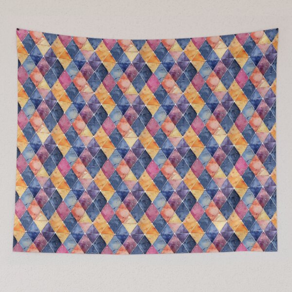 Item preview, Watercolor Triangles designed and sold by Vikycialp.